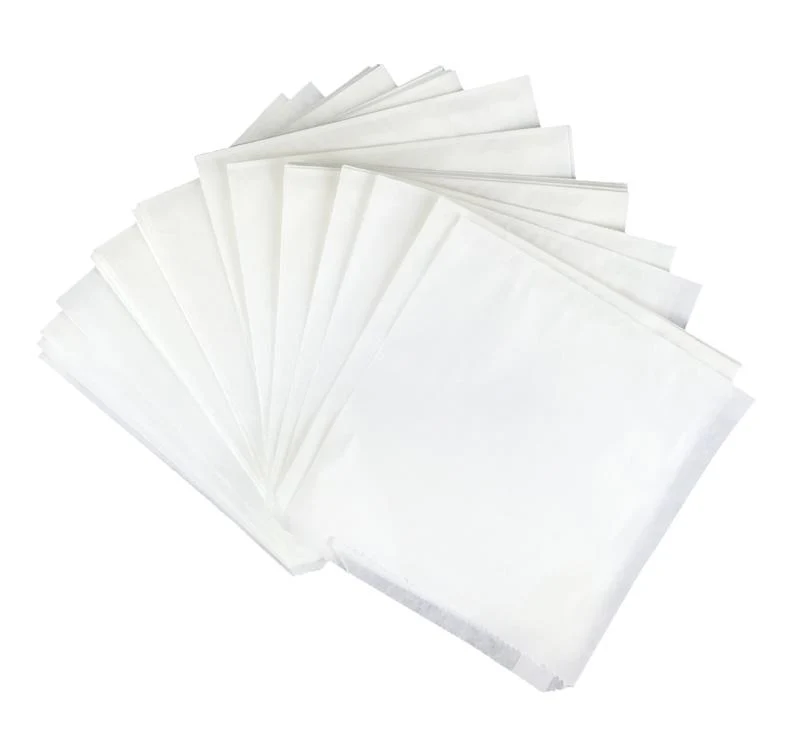 Recycled flat bag 17.7 x 17.7cm - white