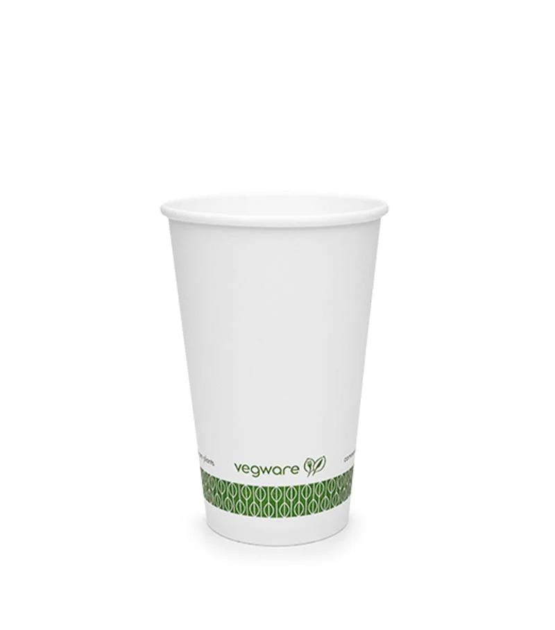 12oz white hot cup - small lid