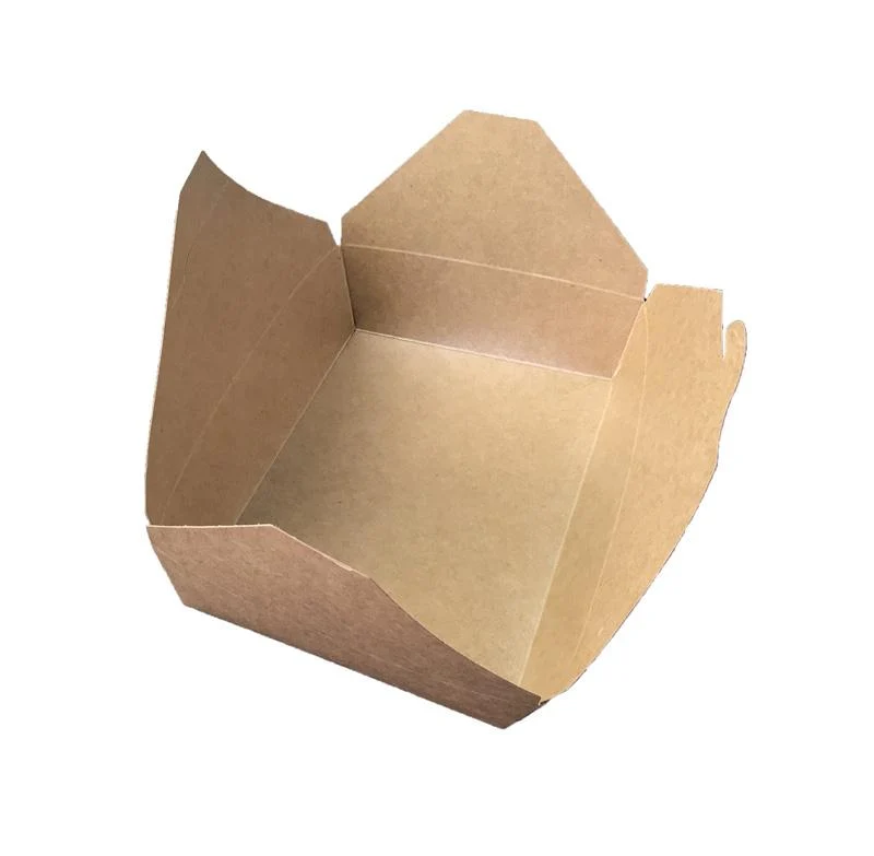 No.2 food carton 1500ml (19.5 x 14 x 5cm) - kraft