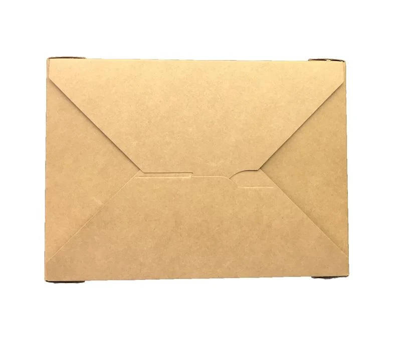 No.3 food carton 1800ml (19.5 x 14 x 6.5cm) - kraft