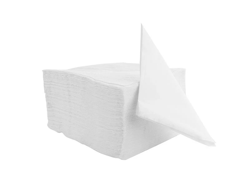 Lunch 33 x 33cm Napkins 2-ply - white