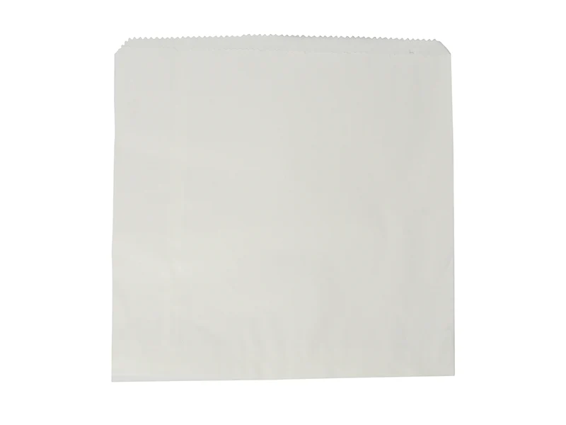 Recycled flat bag 31.7 x 31.7cm - white