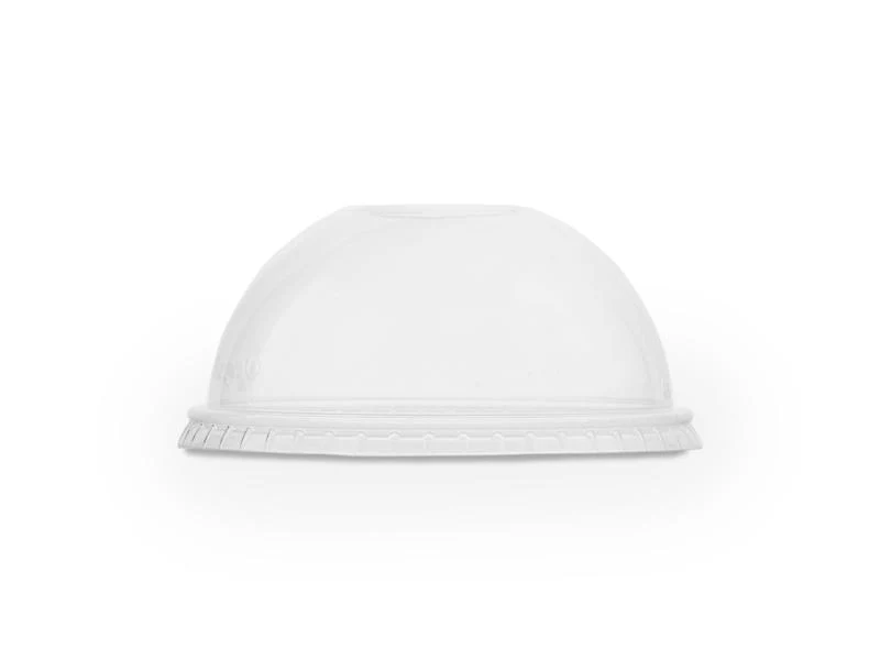 Dome PLA lid, straw hole (fits 96 series)