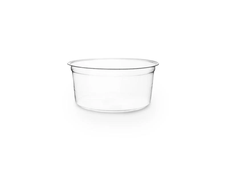 12oz (375ml) Round container - clear