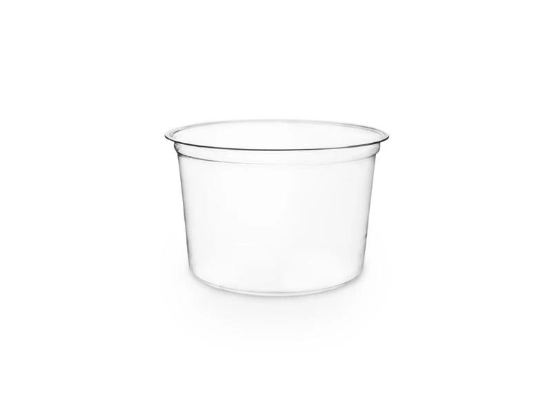 16oz (500ml) Round container - clear