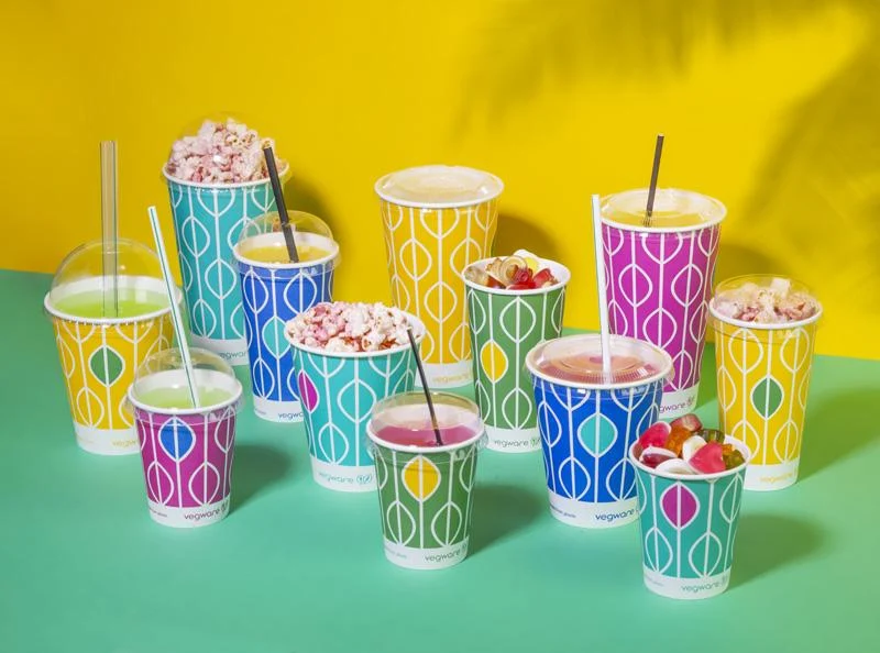 12oz (360ml) paper cold cups, 76 Series - Hula