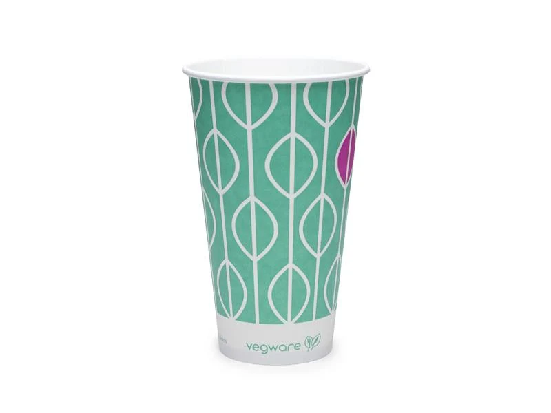 22oz (650ml) paper cold cups, 96 Series - Hula