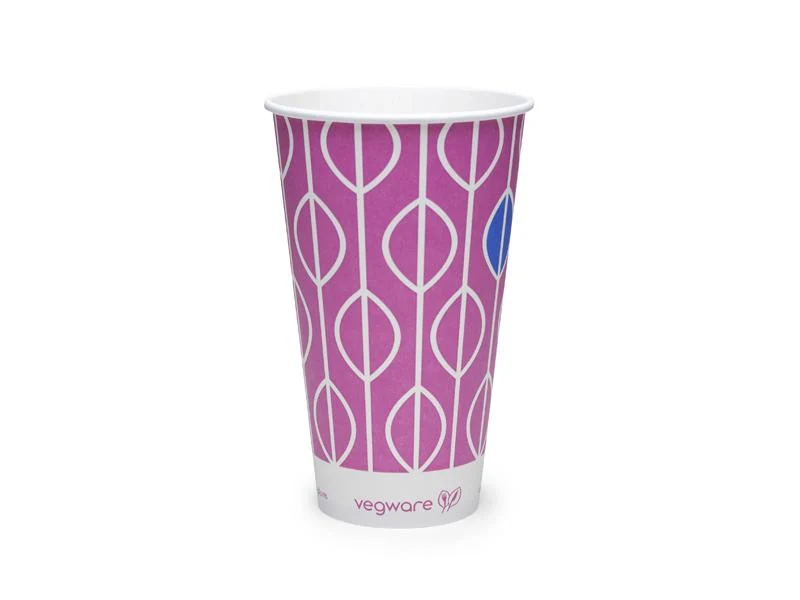 22oz (650ml) paper cold cups, 96 Series - Hula