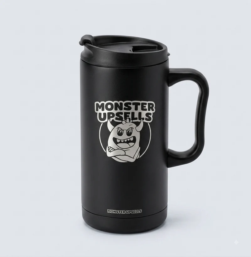 Monster Upsells Insulated Travel Mug - 18oz