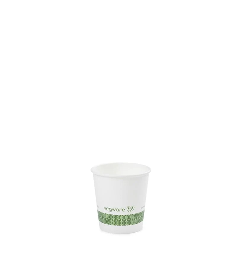4oz white hot cup