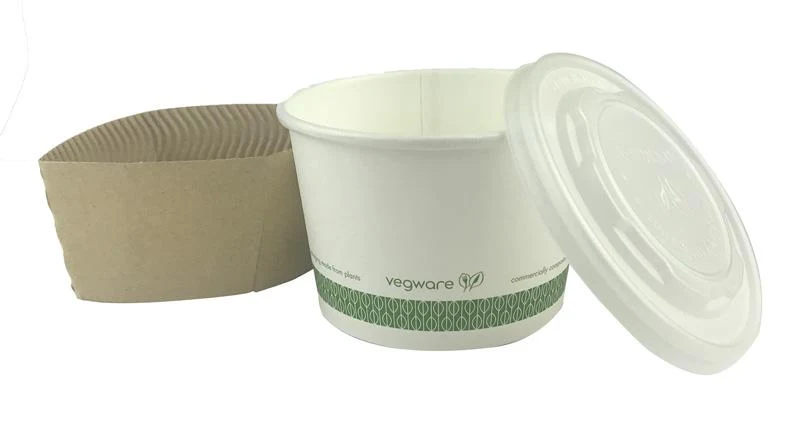 Large soup sleeve (fits 12-32oz paper bowls) - kraft