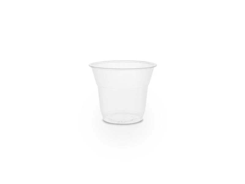 5oz (150ml) slim PLA cold cup - clear/plain