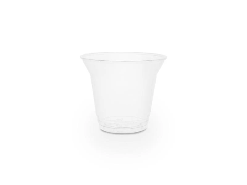 9oz (280ml) standard PLA cold cup - clear/plain