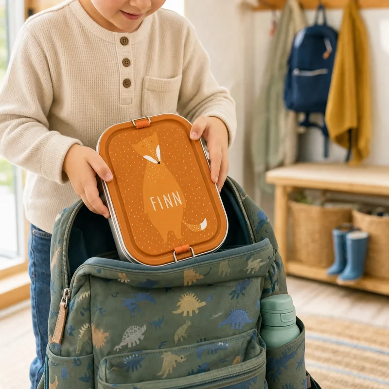 Trixie Brotdose Kinder personalisiert Fuchs