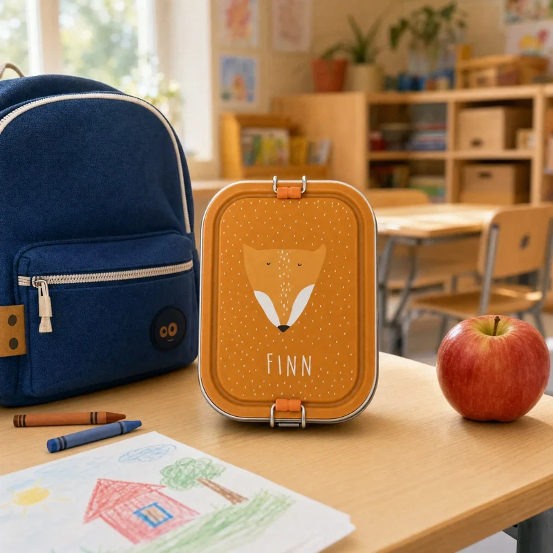 Trixie Brotdose Kinder personalisiert Fuchs