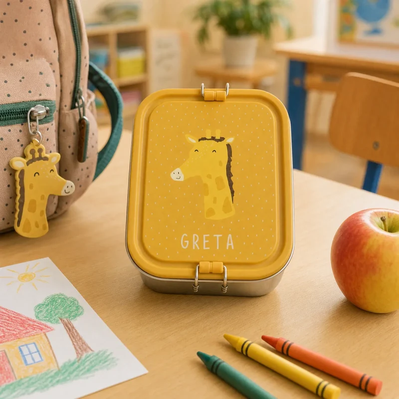 Trixie Brotdose Kinder personalisiert Giraffe