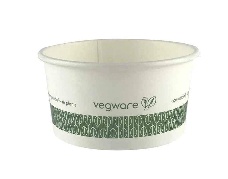 6oz (180ml) paper bowl - white