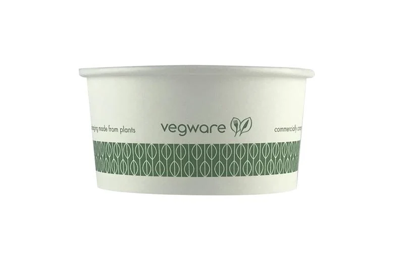 6oz (180ml) paper bowl - white