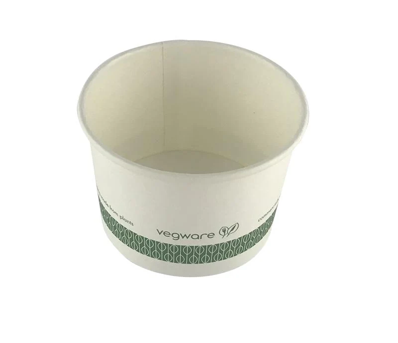 8oz (250ml) paper bowl - white