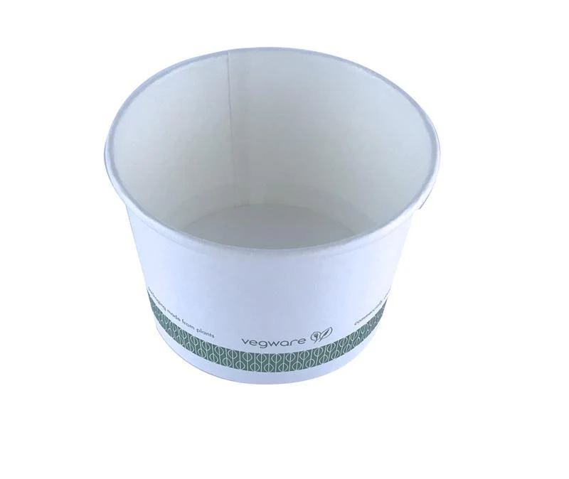 16oz (500ml) paper bowl - white