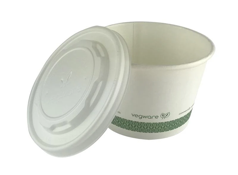 16oz (500ml) paper bowl - white