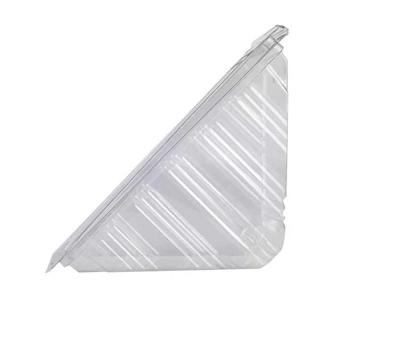 50mm Sandwich clamshell wedges - clear