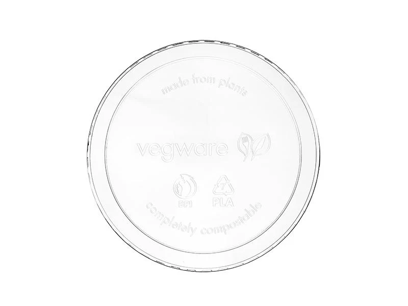 Lid - Round (fits 8 - 32oz round) - clear