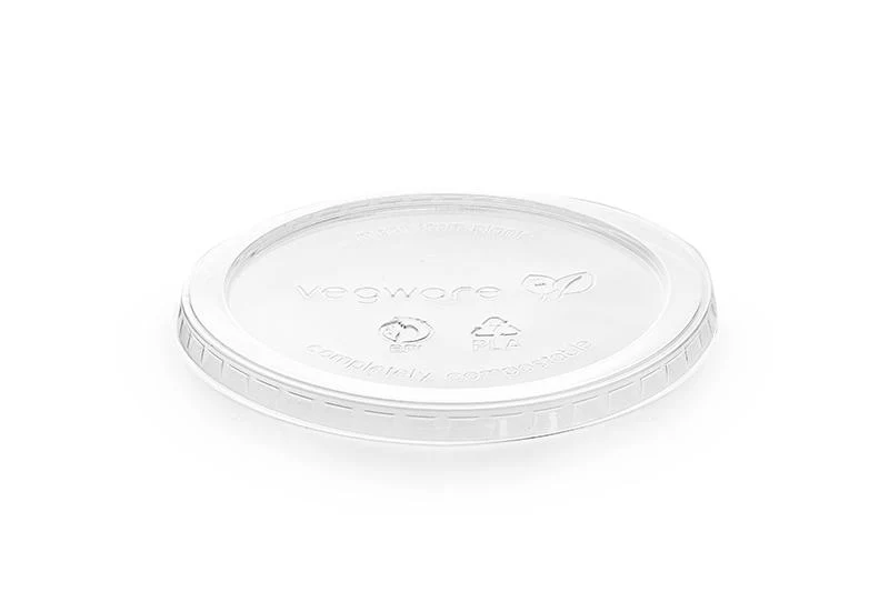 Lid - Round (fits 8 - 32oz round) - clear