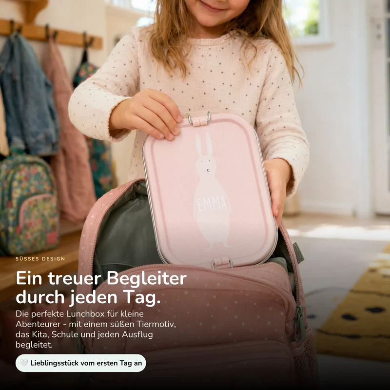 Trixie Brotdose Kinder personalisiert Hase