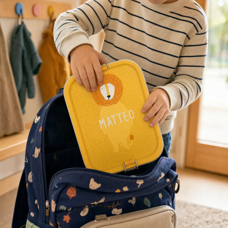 Trixie Brotdose Kinder personalisiert Löwe