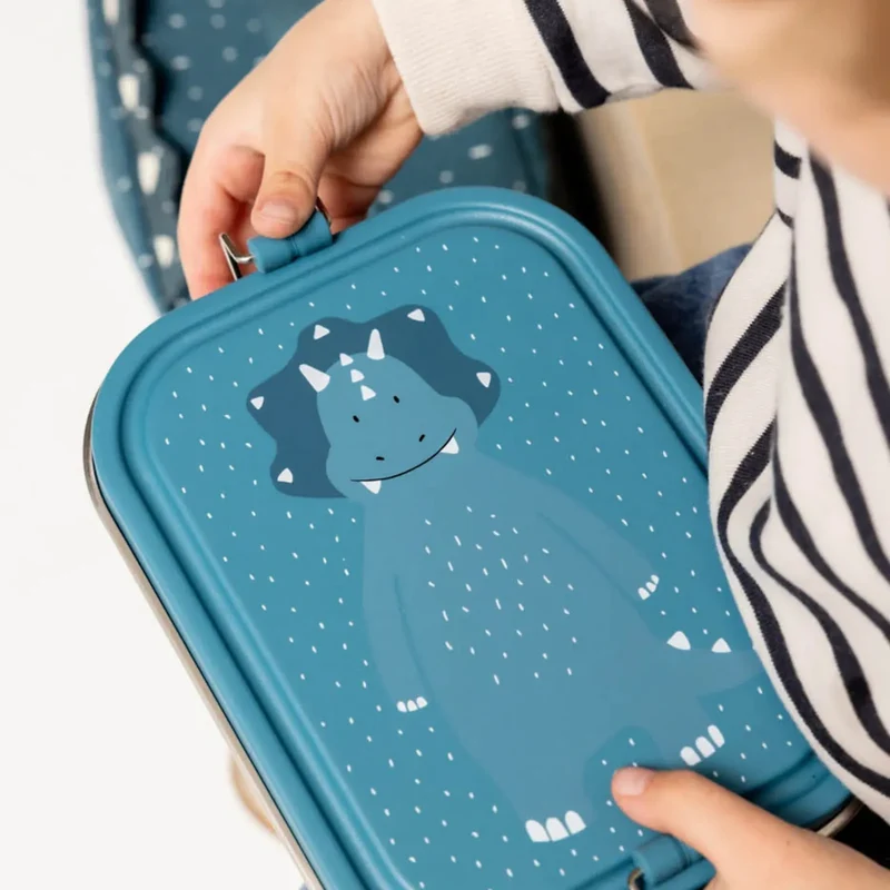 Trixie Brotdose Kinder personalisiert Triceratops