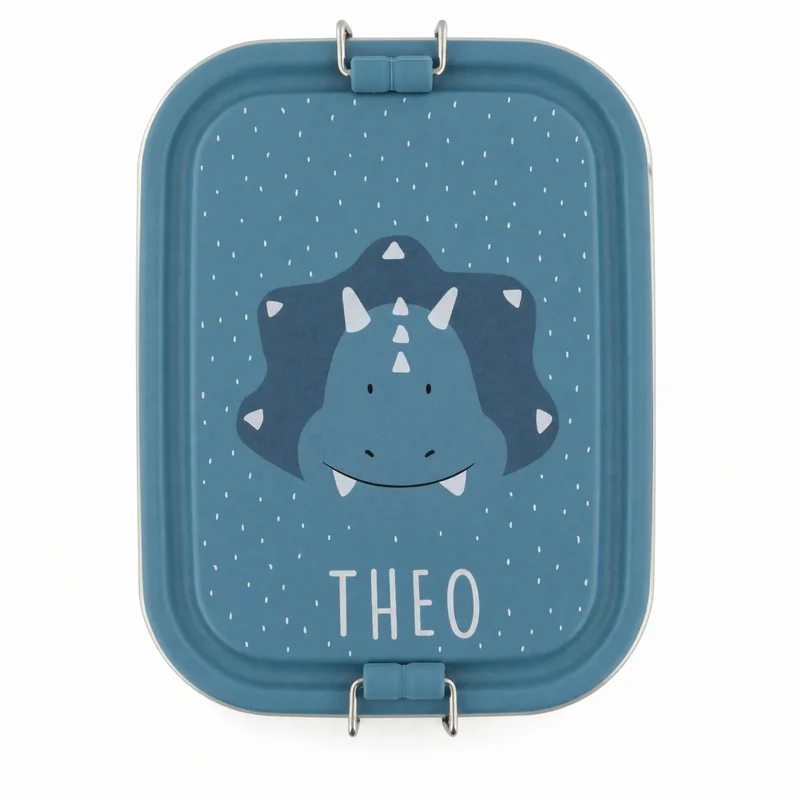 Trixie Brotdose Kinder personalisiert Triceratops