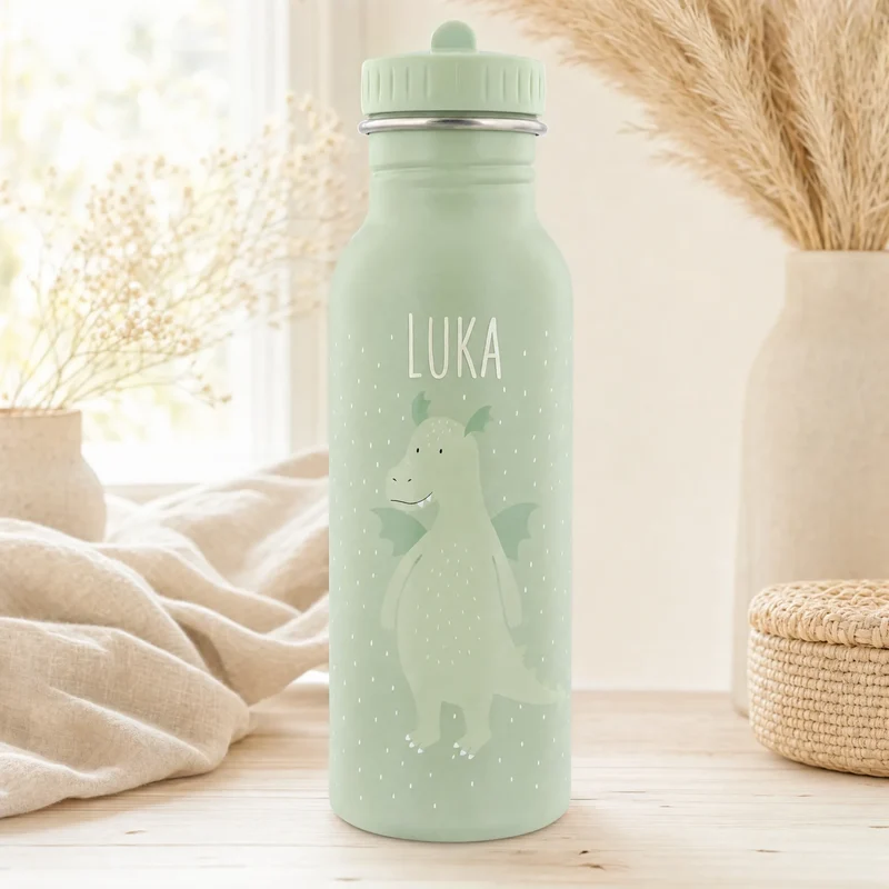 Trixie Trinkflasche Kinder personalisiert Drache