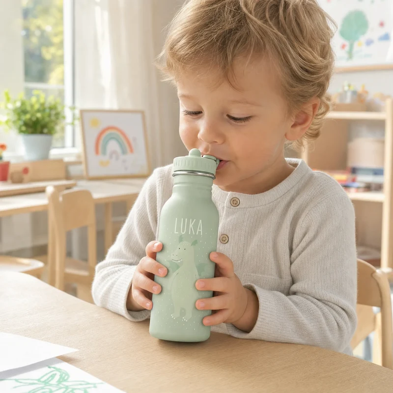 Trixie Trinkflasche Kinder personalisiert Drache