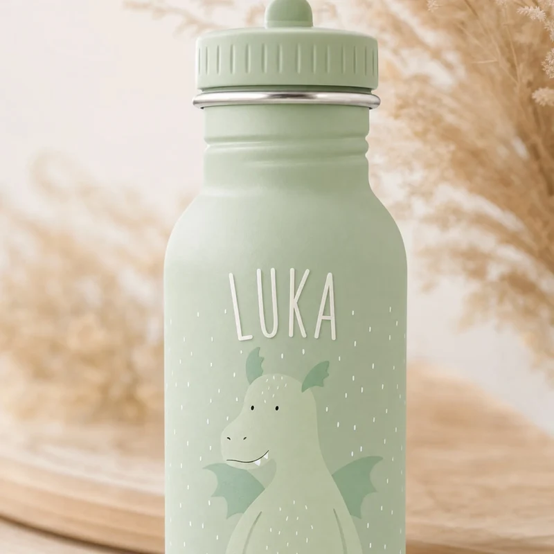 Trixie Trinkflasche Kinder personalisiert Drache
