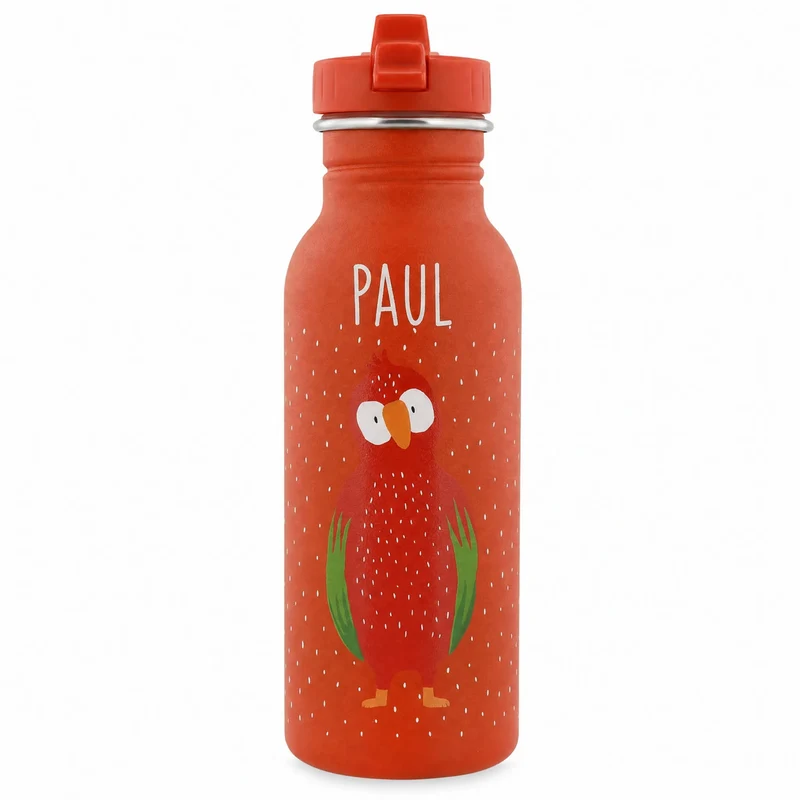 Trixie Trinkflasche Kinder personalisiert Papagei