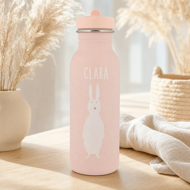 Trixie Trinkflasche Kinder personalisiert Hase