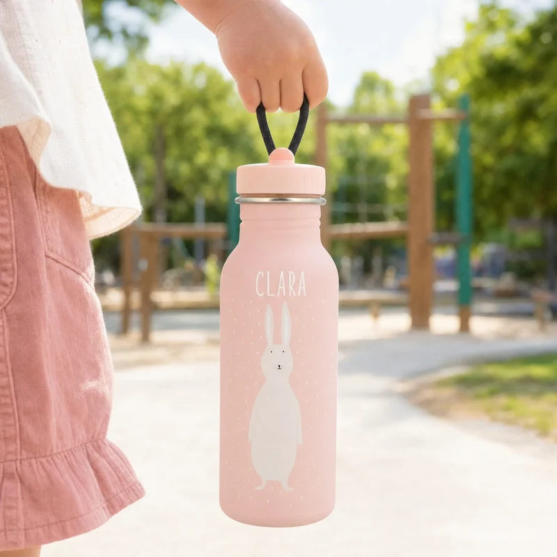 Trixie Trinkflasche Kinder personalisiert Hase