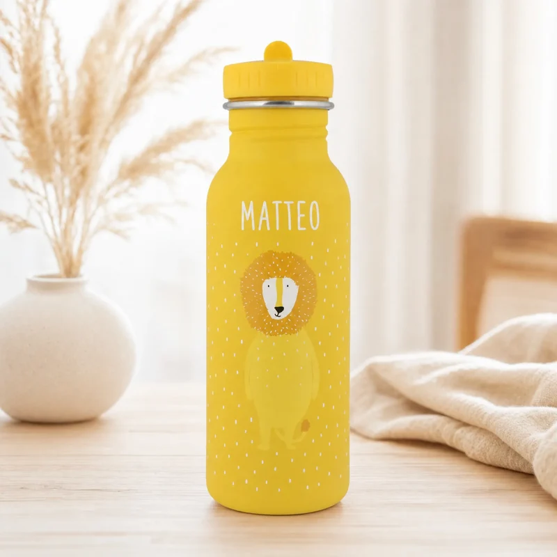 Trixie Trinkflasche Kinder personalisiert Löwe
