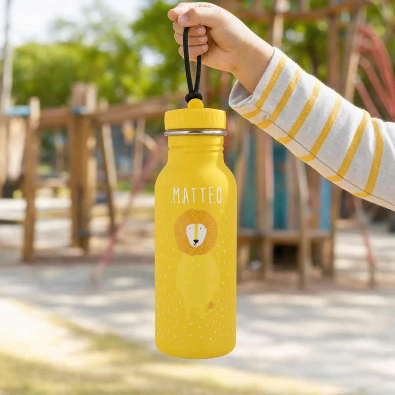 Trixie Trinkflasche Kinder personalisiert Löwe