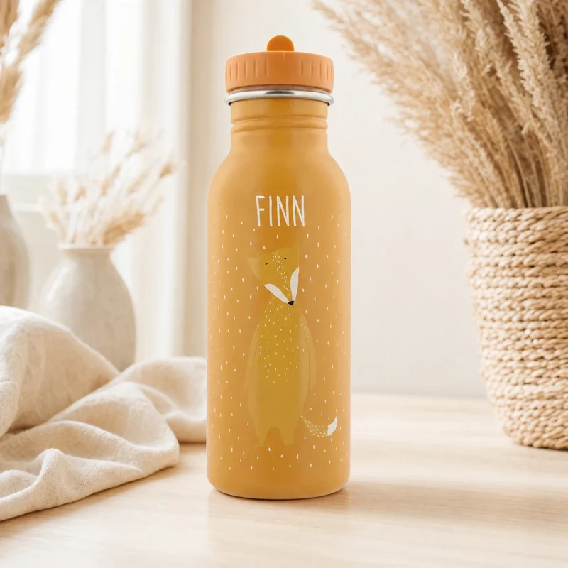 Trixie Trinkflasche Kinder personalisiert Fuchs