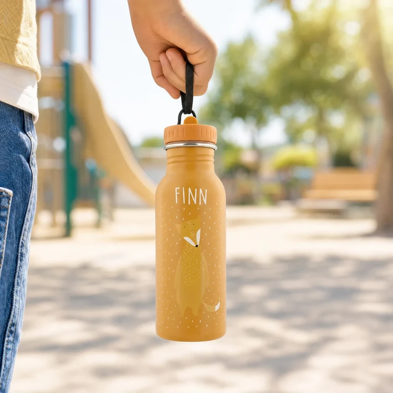 Trixie Trinkflasche Kinder personalisiert Fuchs