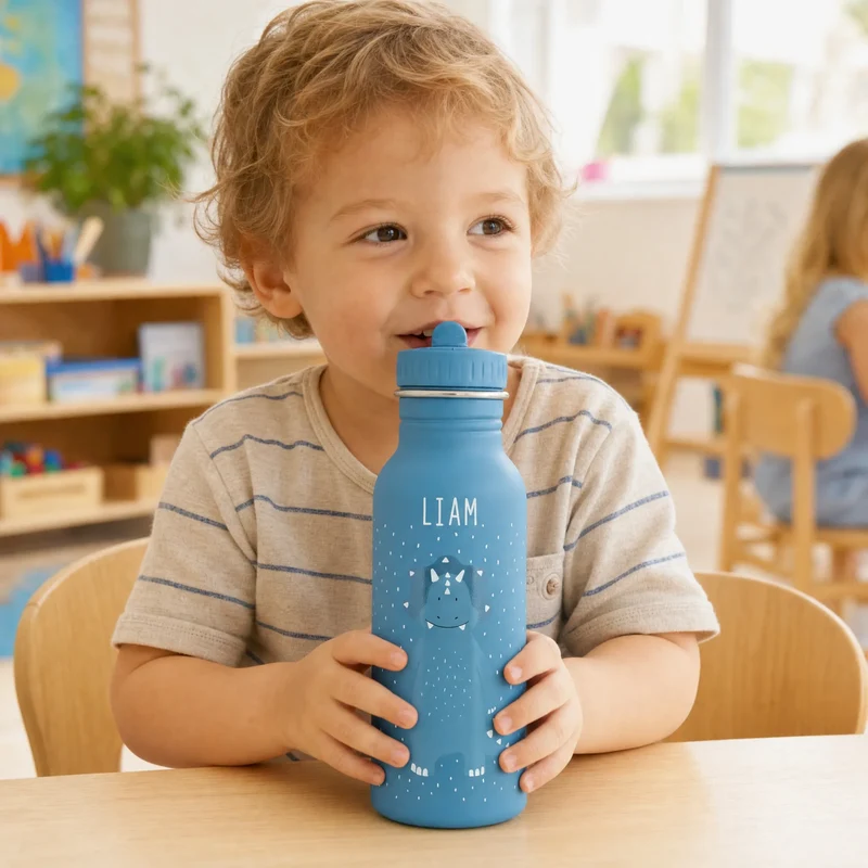 Trixie Trinkflasche Kinder personalisiert Triceratops