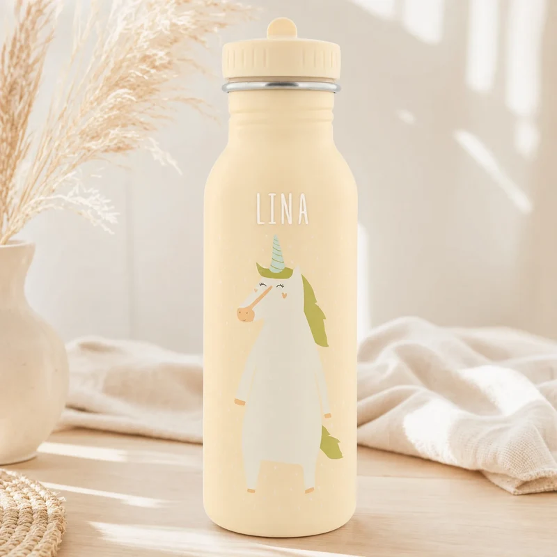 Trixie Trinkflasche Kinder personalisiert Einhorn