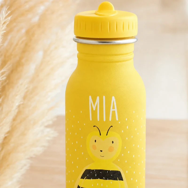 Trixie Trinkflasche Kinder personalisiert Biene