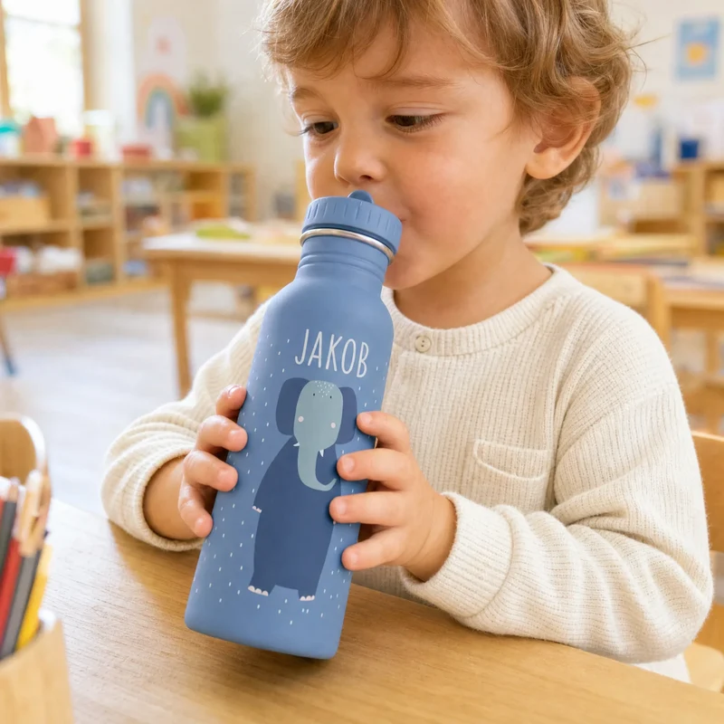 Trixie Trinkflasche Kinder personalisiert Elefant
