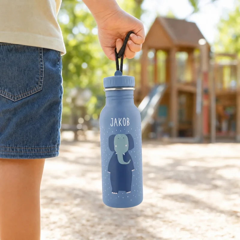 Trixie Trinkflasche Kinder personalisiert Elefant