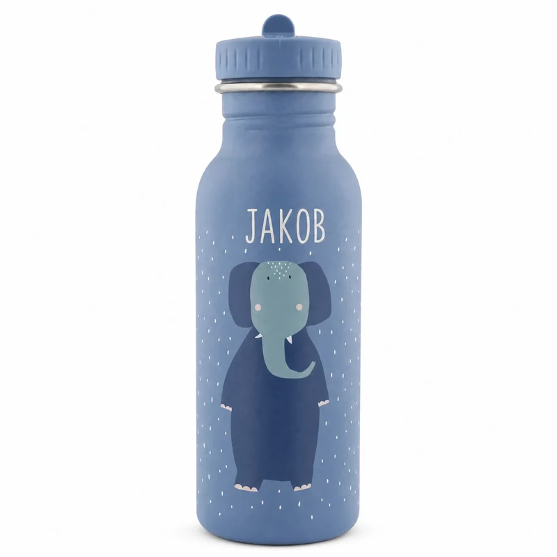 Trixie Trinkflasche Kinder personalisiert Elefant