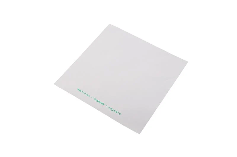 PLA window bag 19 x 19cm - clear/white