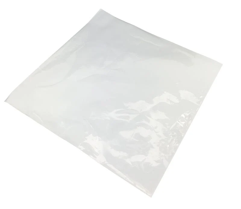 PLA window bag 19 x 19cm - clear/white